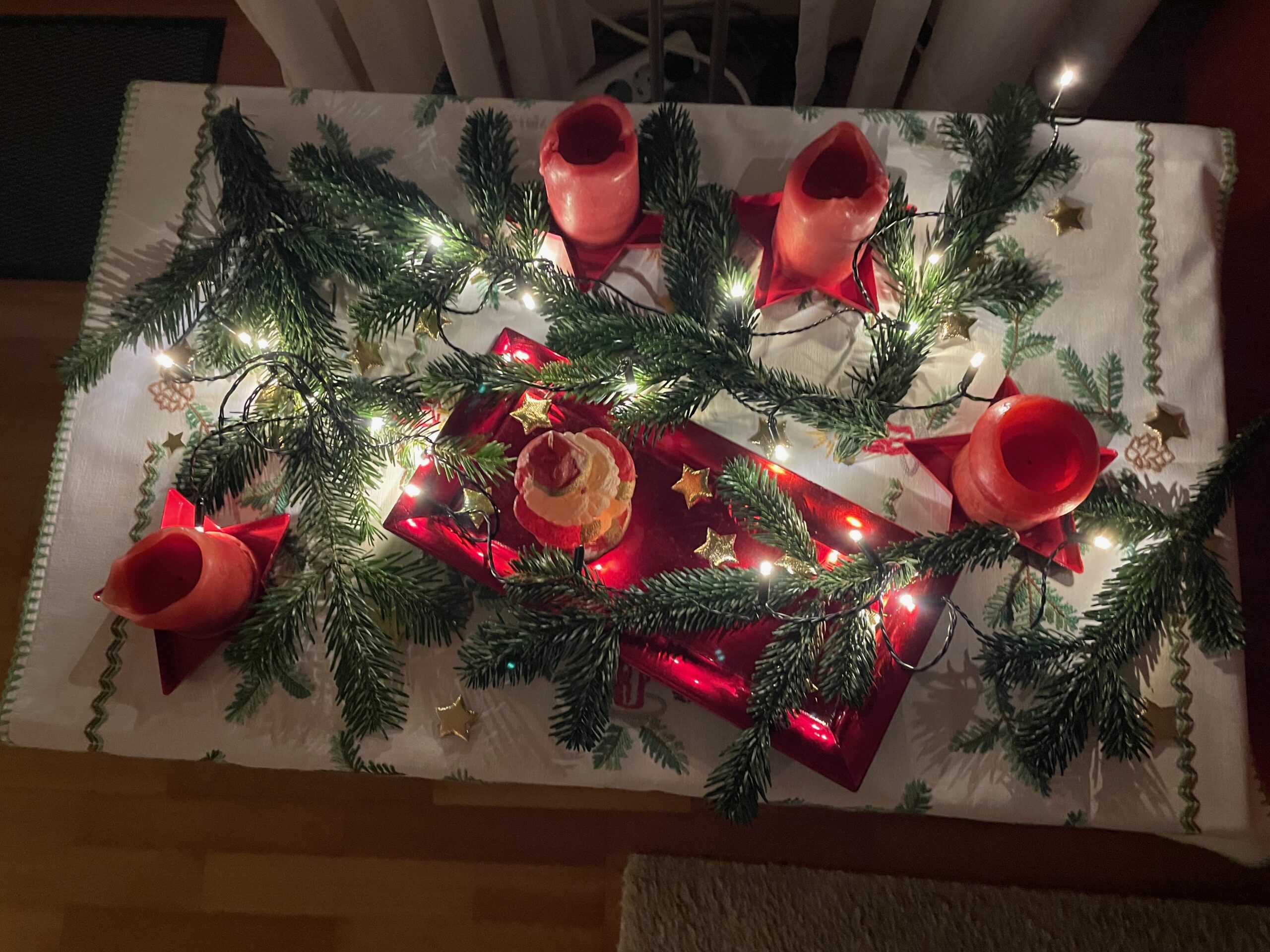 Weihnachtsdeko Wohnzimmer