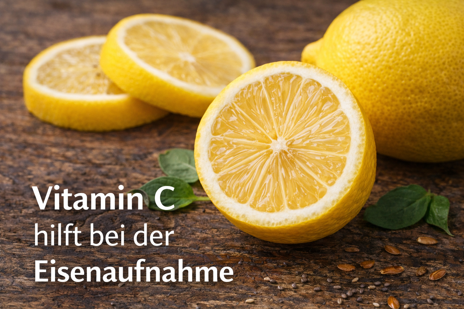 Chia Samen und Viatmin c