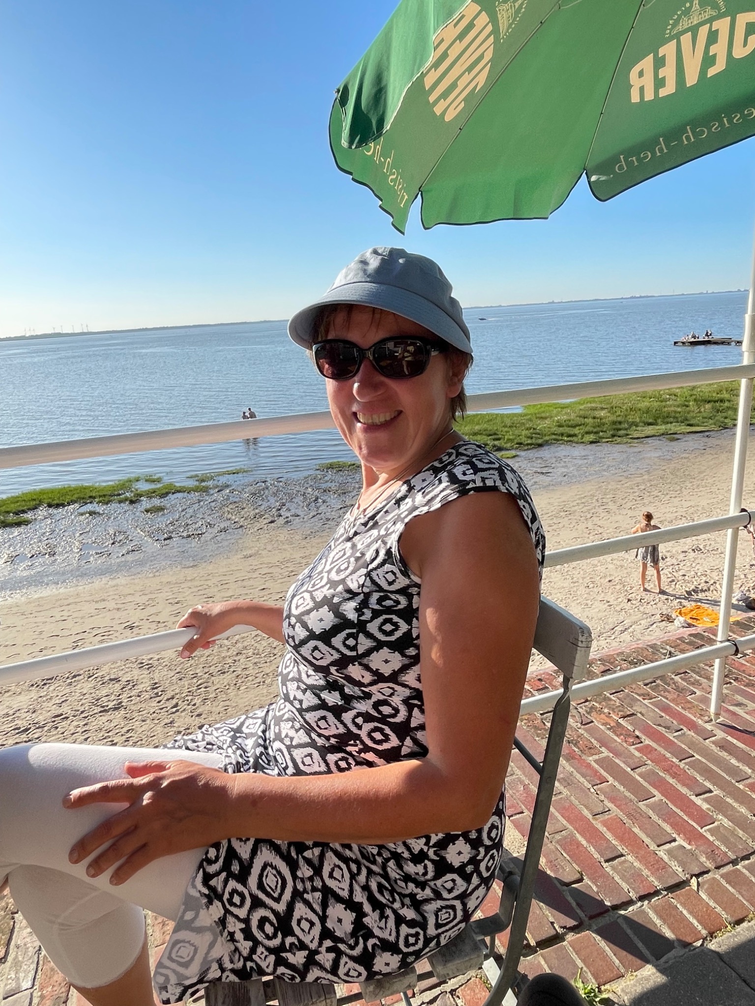 Franzi am Meer